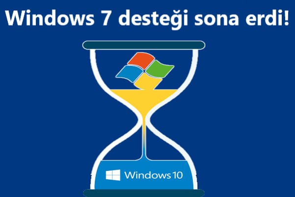 Windows® 7 desteği sona erdi. Peki şimdi ne olacak?