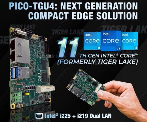 PICO-TGU4: Edge AI Evolution'ı 11. Nesil Intel® Core™ İşlemcilerle Güçlendirme