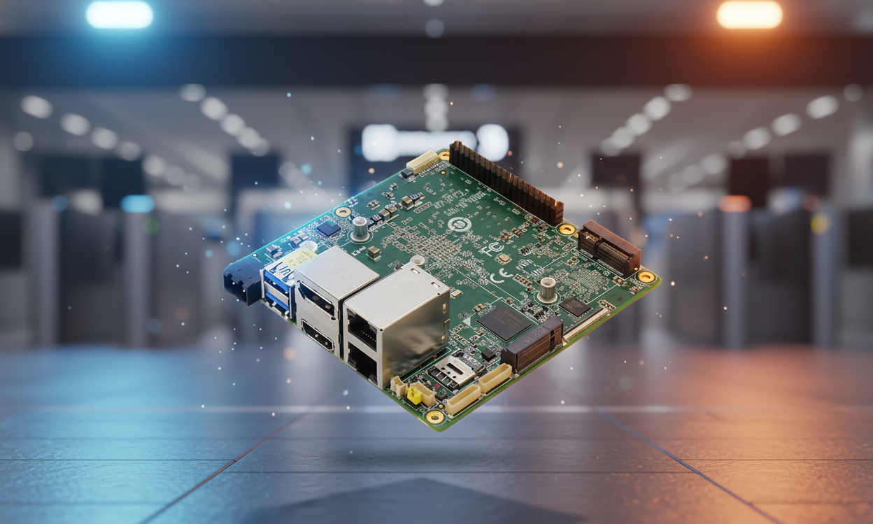 Kalkışa Hazır: UP Squared Pro 710H ile Akıllı Havalimanı Geçiş Kontrolü