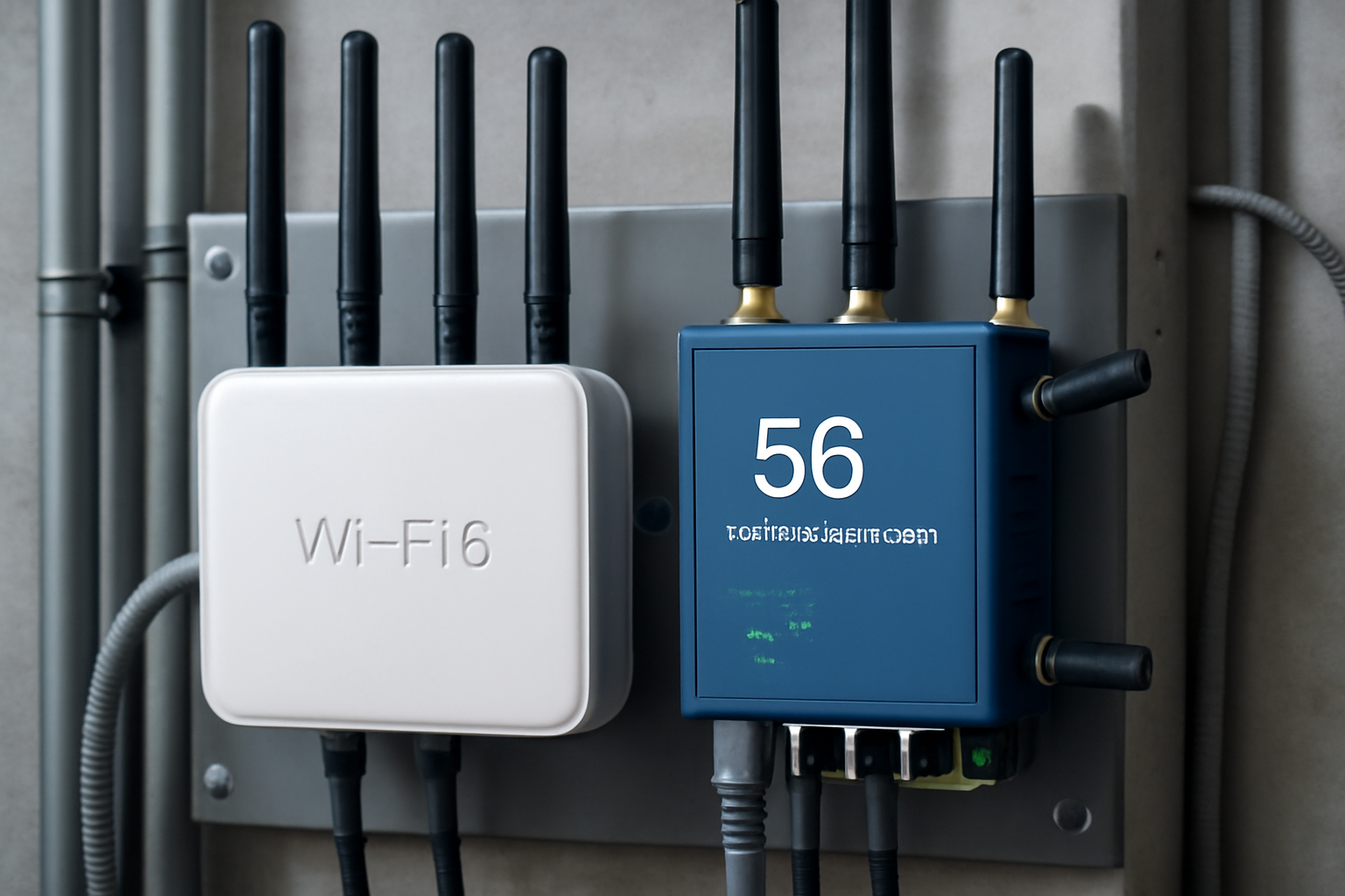 Kablosuz Bağlantı: Endüstriyel WiFi 6 ve 5G Çözümleri